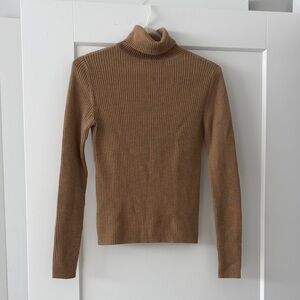 GAP Italian Merino Ribbed Turtleneck Sweater